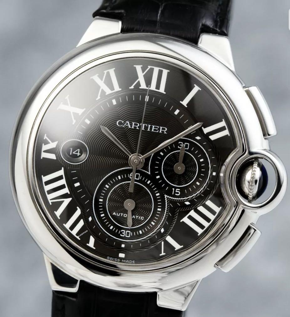Cartier Ballon Bleu Chronograph Automatic Luxury Watches on Carousell