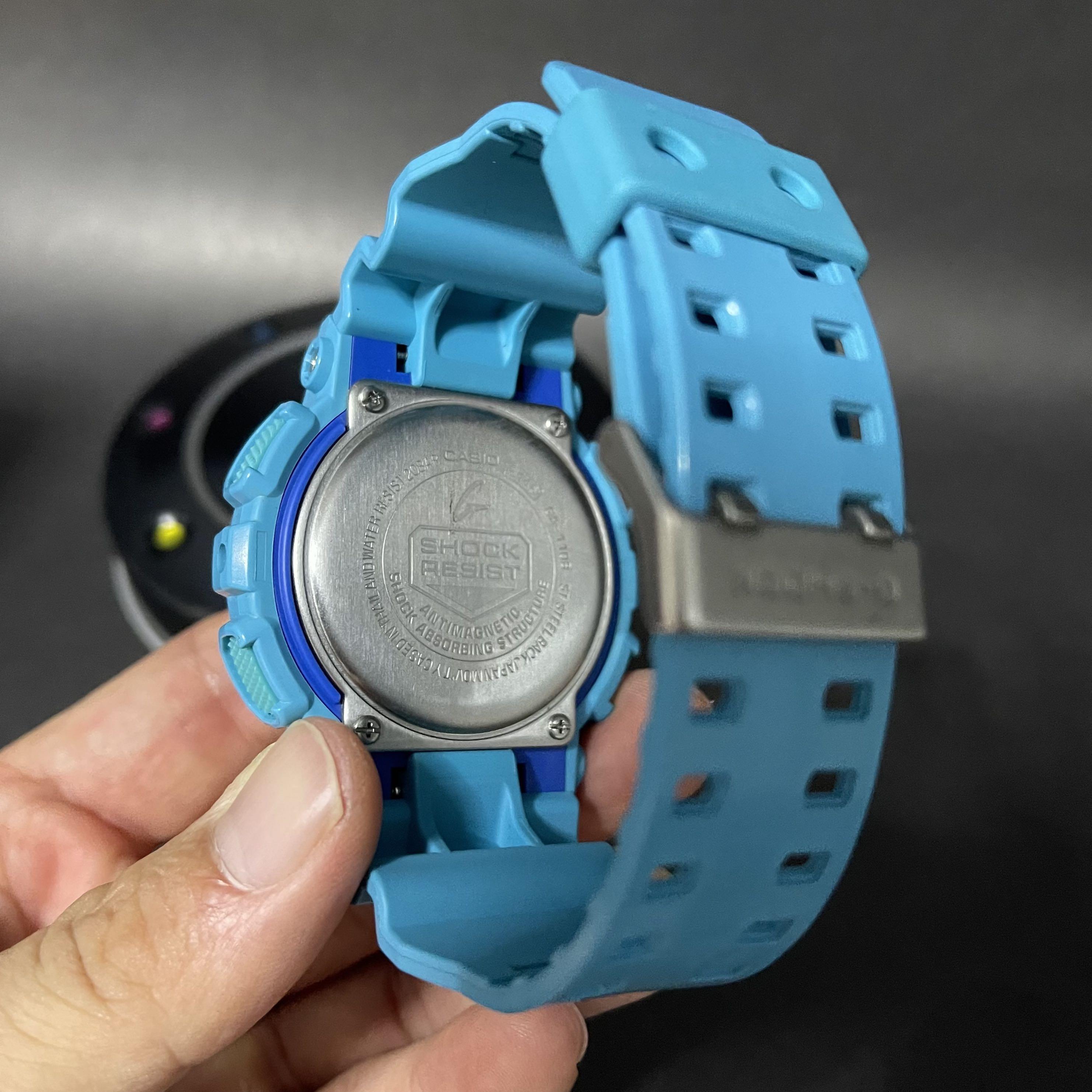 Casio G Shock GA110B 2DR Hyper Blue Men s Fashion Watches
