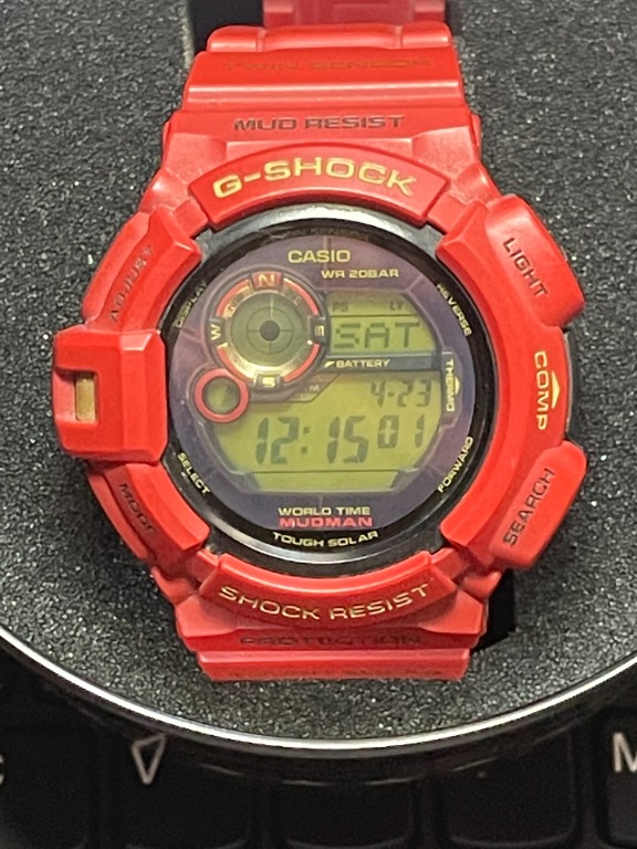 お1人様1点限り】 【莉那】G-SHOCK MUDMAN 30TH RIGING RED 中古 時計 - statcaremc.com