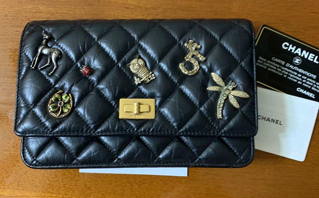 Chanel 2.55 woc 限量款徽章包/信封包, 名牌精品, 精品包與皮夾 Chanel 2.55 woc 限量款徽章包/信封包, 名牌精品, 精品包與皮夾