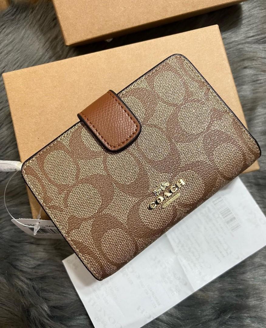coach two fold wallet