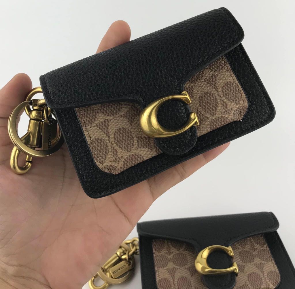 COACH Mini Tabby Bag Charm, Women's Fashion, Bags & Wallets