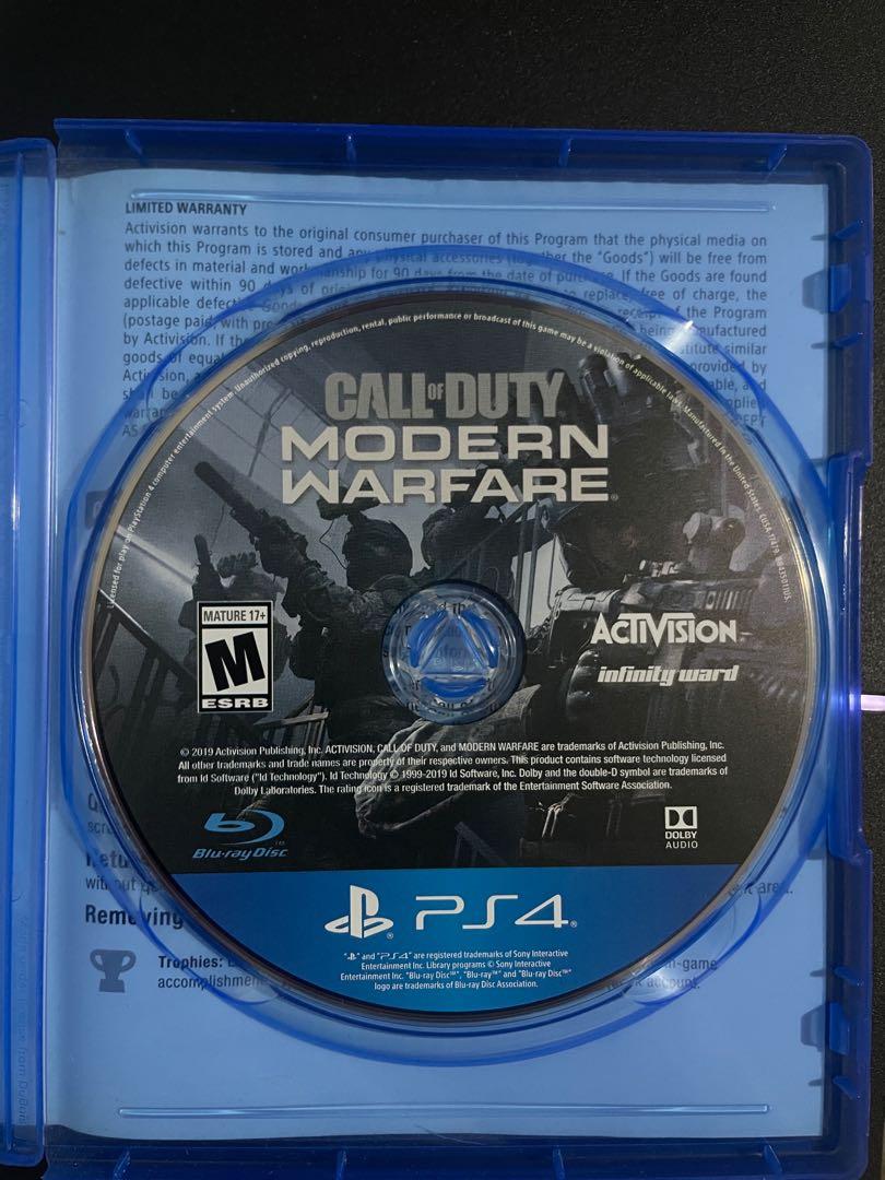 COD Modern Warfare (2019), Video Gaming, Video Games, PlayStation on