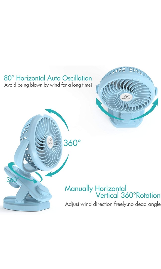 Comlife F170 Clip On Fan Furniture And Home Living Lighting And Fans Fans On Carousell 9234