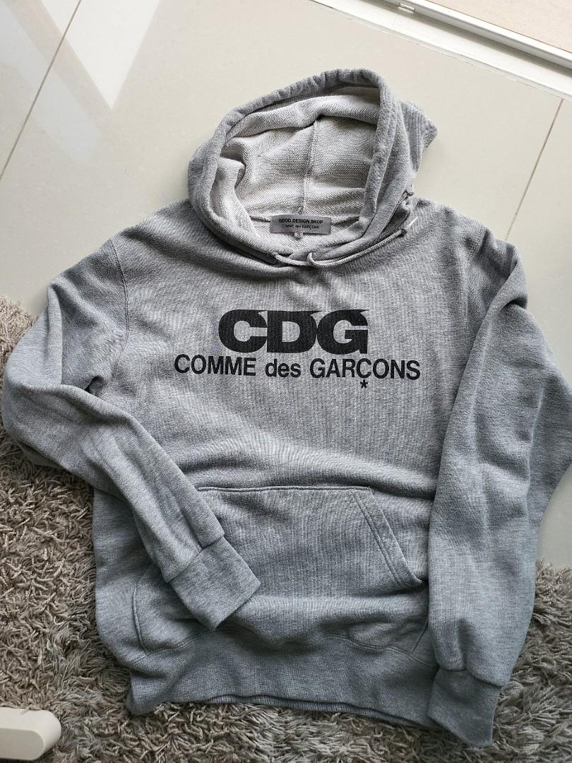 Cdg gray hoodie store