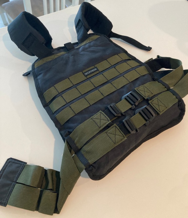 Weighted vest 10kg decathlon shop
