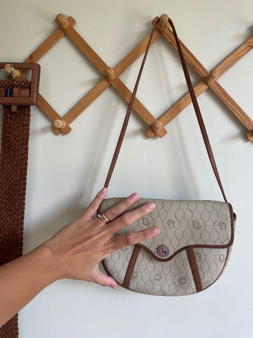Dior Vintage Honeycomb Sling Bag (Category: Luxury Bags & Wallets) located in Cagayan de Oro. Submitted by beryljane (Listing ID 1156873834, Image 2). Description: No major issues. Just stain/dirt on the inner lining. .