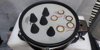 DIY 相容羅蘭電子鼓 ROLAND 錐形海棉海棉 圓形海棉 觸發器非主機排線 FD-8 HIHAT REPAIR EDRUM感應電路膠條 TD-1DMK TD-11KV DTX-452K BK-3 電子鼓主機排線 電子銅鈸 零件