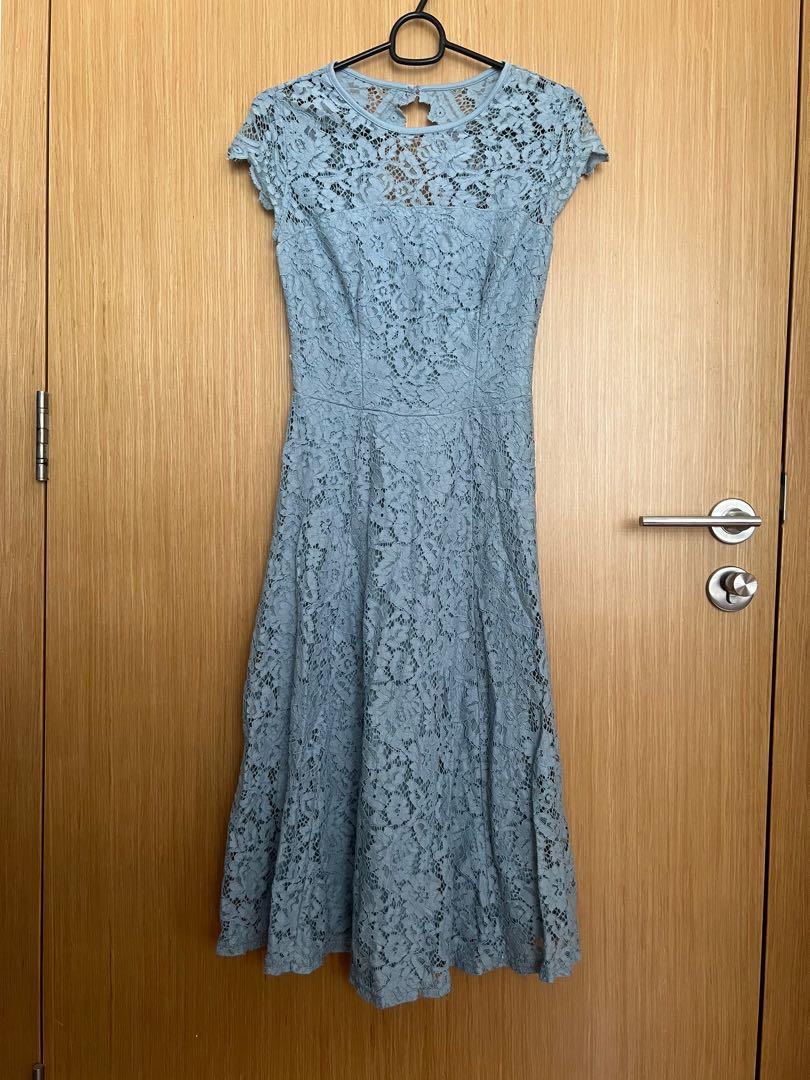 Dorothy Perkins Blue Lace Dress Women s Fashion Dresses Sets Dresses on Carousell