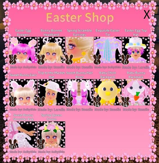 Easter Items Royale High, Video Gaming, Video Games, Others on Carousell