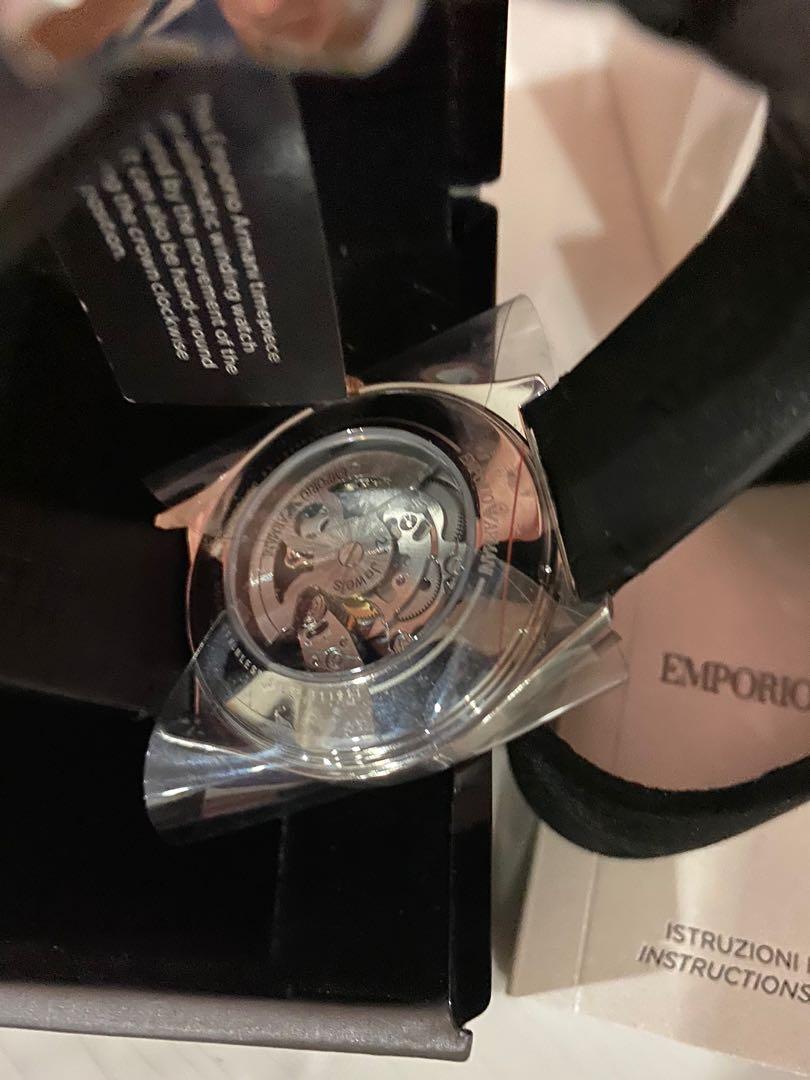 Emporio Armani watch meccanico Men s Fashion Watches