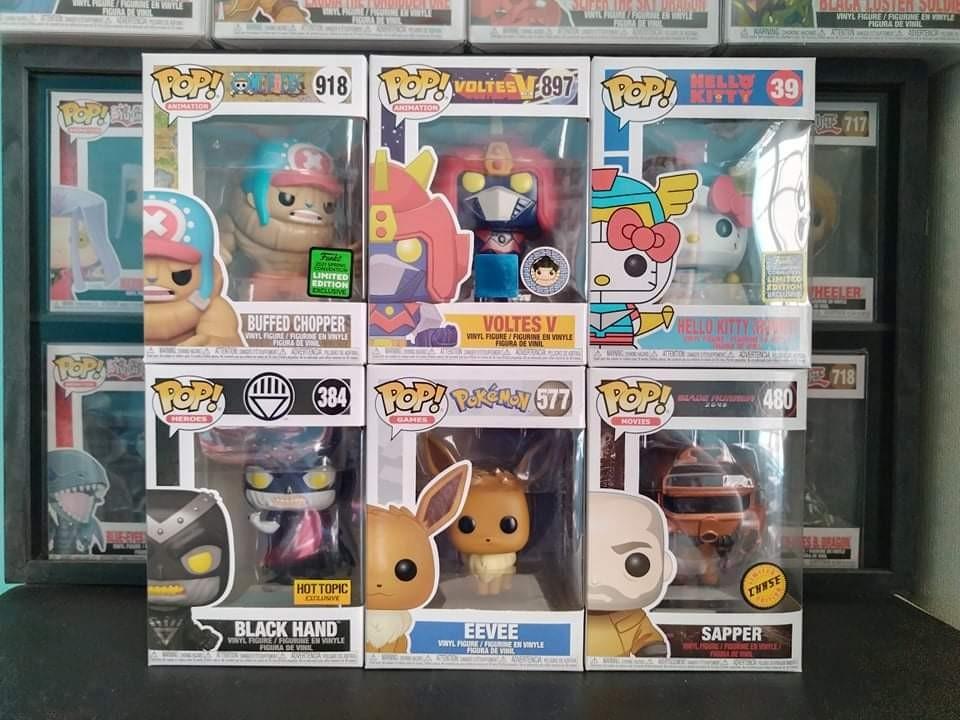 Funko - Buffed Chopper, Voltes V, Hello 