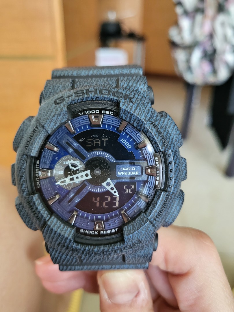 G Shock Denim Series Watch Luxury Watches on Carousell