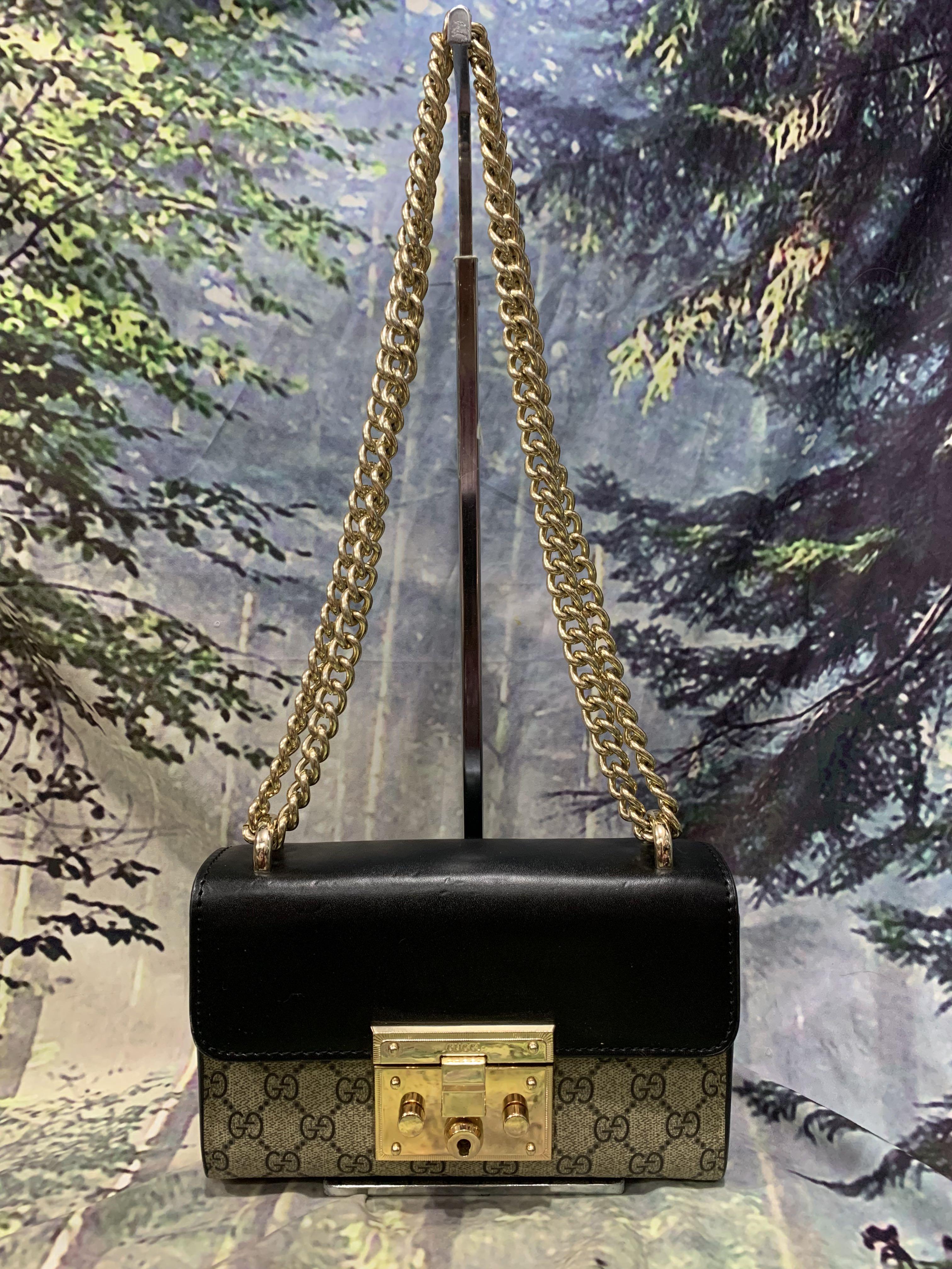 Gucci padlock small bag on sale