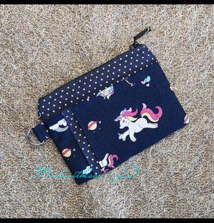 Handmade coin pouch /  tissue pouch / cards pouch