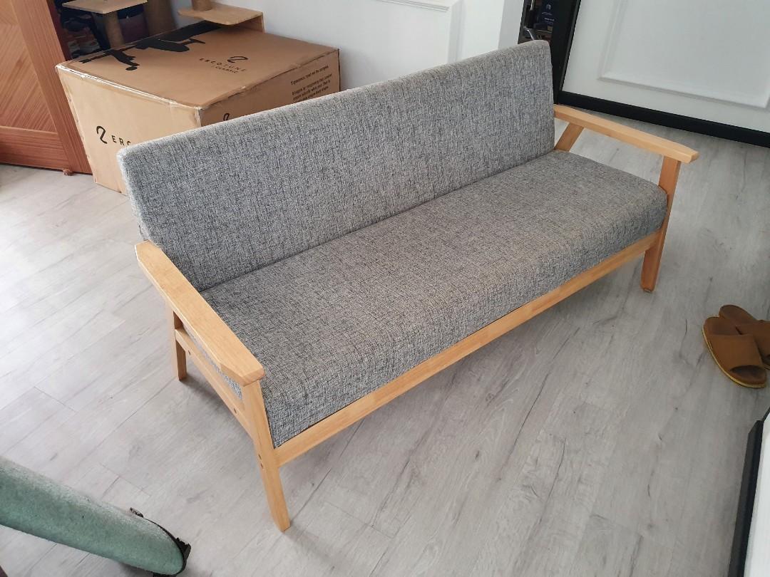 Hans 3Seater Sofa (Forty Two), Furniture & Home Living, Furniture