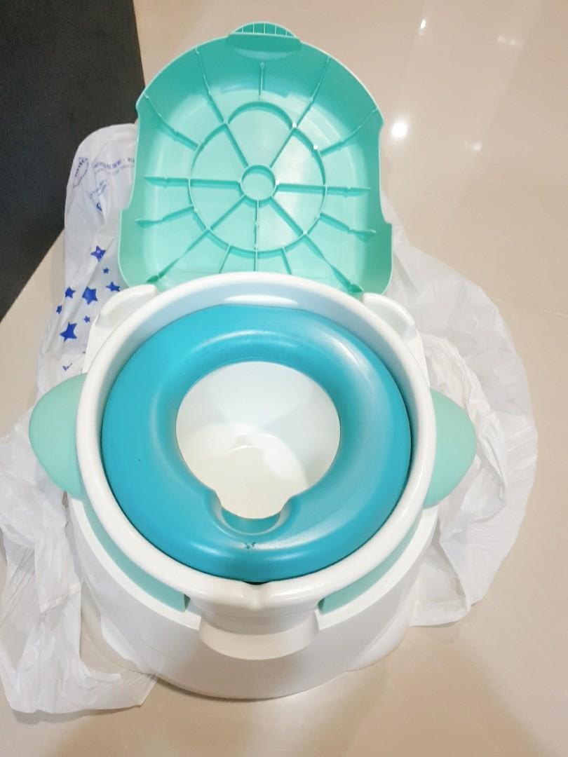 Hello Kitty toilet seat FREE Safety 1st potty, Babies & Kids, Bathing