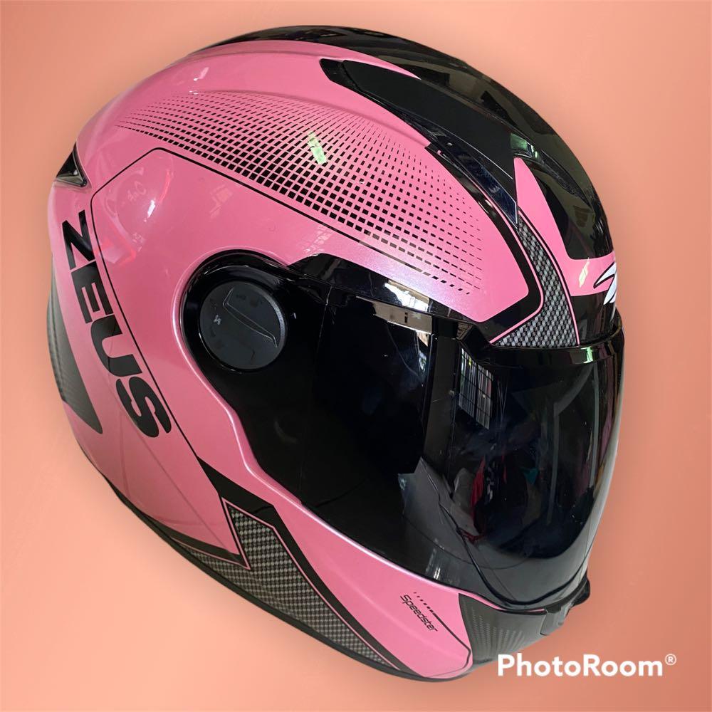 pink helmet adult