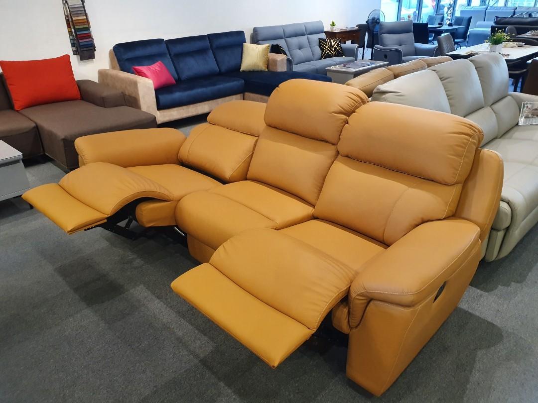 High Back 3 Seater Recliner Sofa, Furniture & Home Living, Furniture