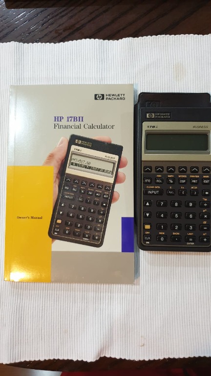 Hp 17bii Financial Calculator Free Delivery Mobile Phones Gadgets Other Gadgets On Carousell