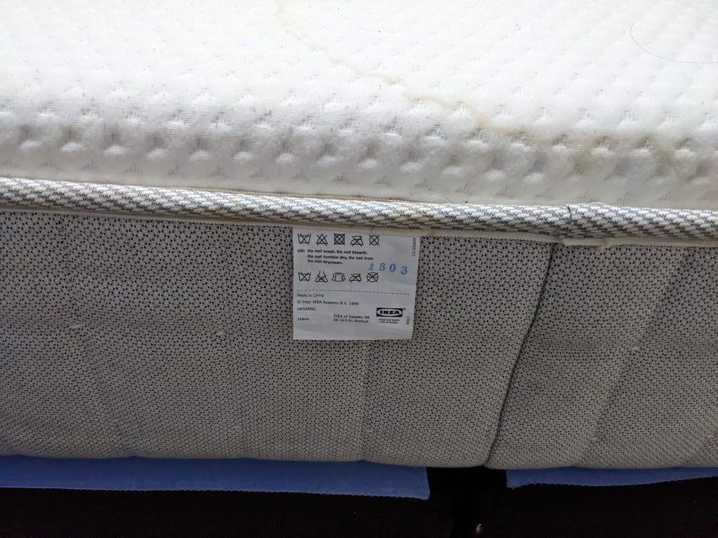 IKEA Hesseng Mattress, Furniture & Home Living, Furniture, Bed Frames
