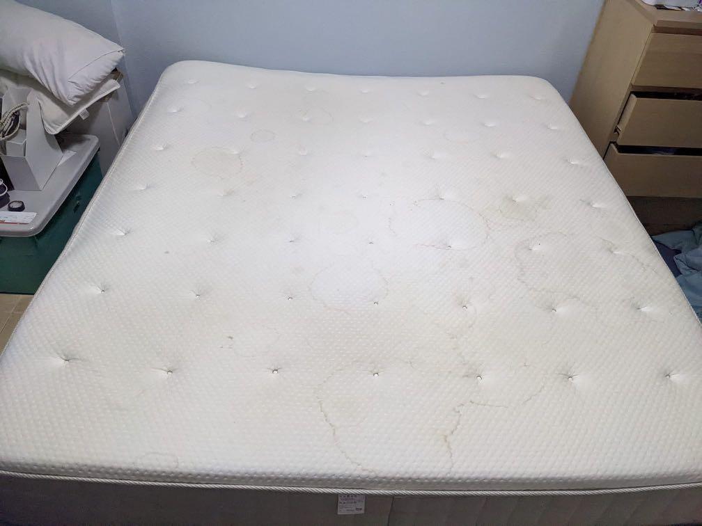 IKEA Hesseng Mattress, Furniture & Home Living, Furniture, Bed Frames