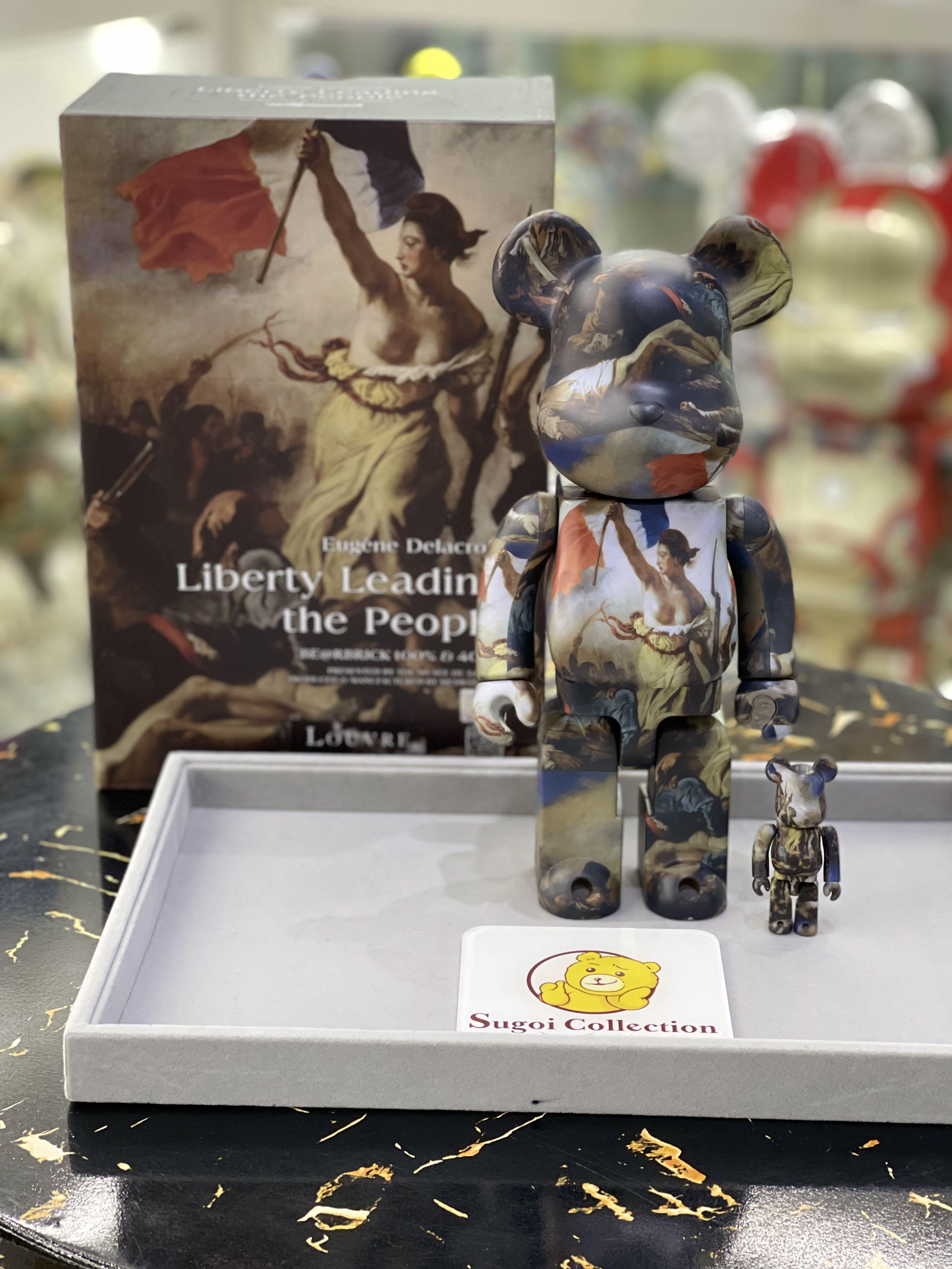 Delacroix ベアブリック Liberty Eugne Leading BE@RBRICK the People 