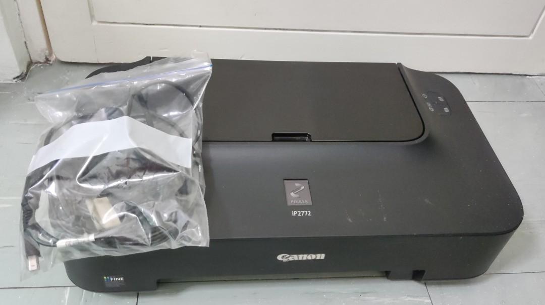 Canon Used Defective Printer (Category: Printers, Scanners & Copiers) located in Mandaluyong City. Submitted by Cathcathcath (Listing ID 1156723986, Image 1). Description: Two Defective Canon Printers 1) Model: Ip2772 (w/o box) ₱1000 Brand: Canon Issue: won't open/function Freebies: CISS Ink 2) Model: Ip2770 (with box) ₱1000 Brand: Canon Issue: won't open/function Freebies: CISS Ink NOTE: Complete with Manual and plug. Seldom used. Shipping costs