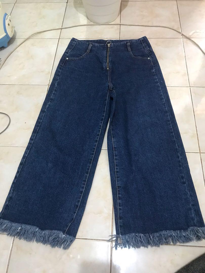 Jeans ZARA trafaluc denimwear, Fesyen 