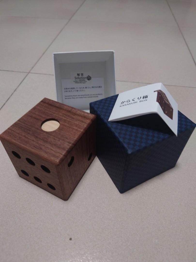 Karakuri Dice Puzzle Box, Hobbies & Toys, Toys & Games on Carousell