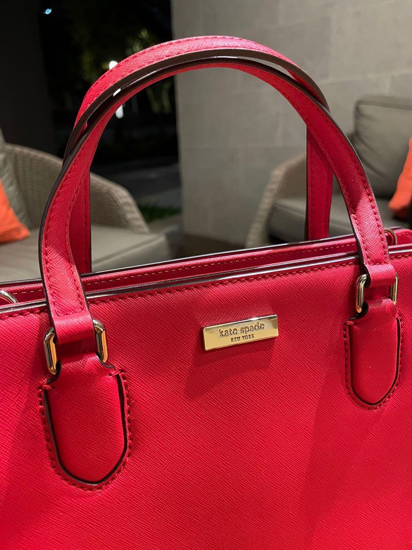 Kate Spade Handbag. Hot chili Colour. Brand new!, Luxury, Bags & Wallets on  Carousell