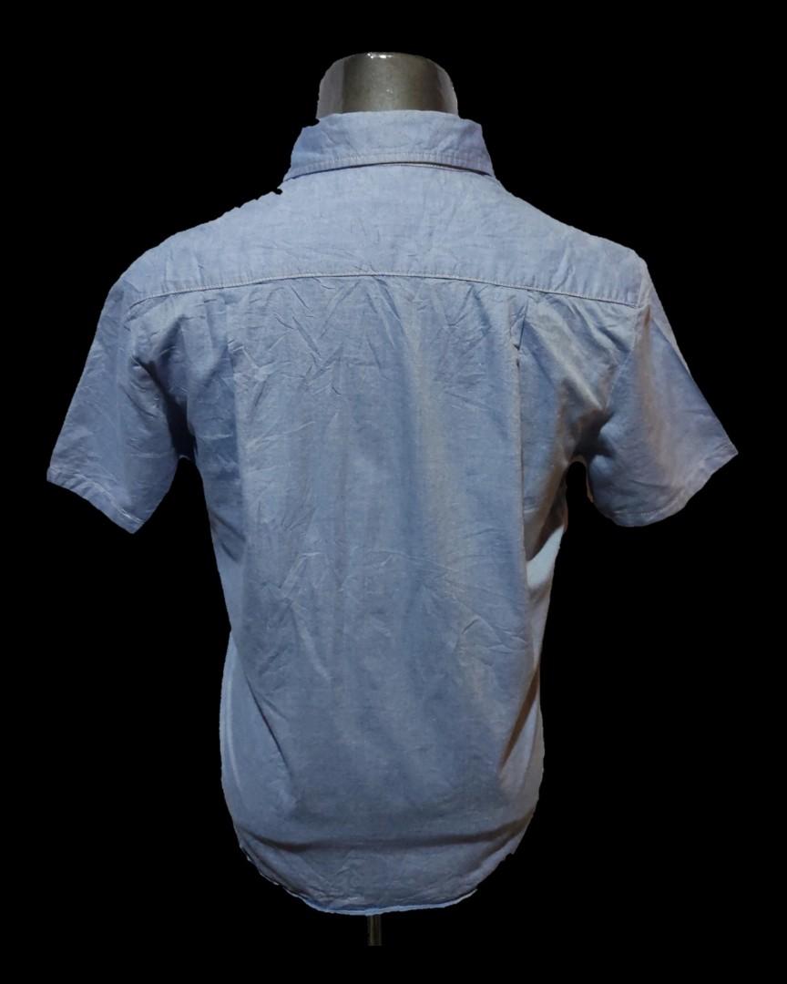 Kemeja Chambray Colour by Japan Brand Ciao Panic, Men's Fashion, Tops