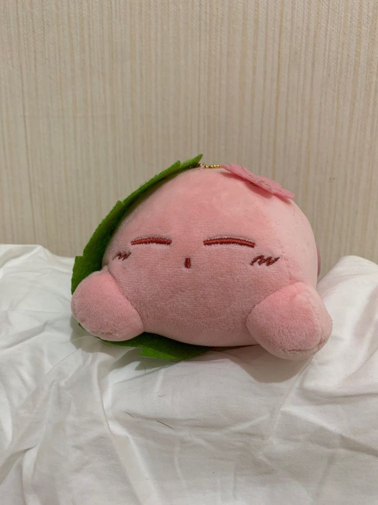 Kirby Sakura Mochi Charm Plush Stuffed Toy, Hobbies & Toys, Toys & Games on  Carousell