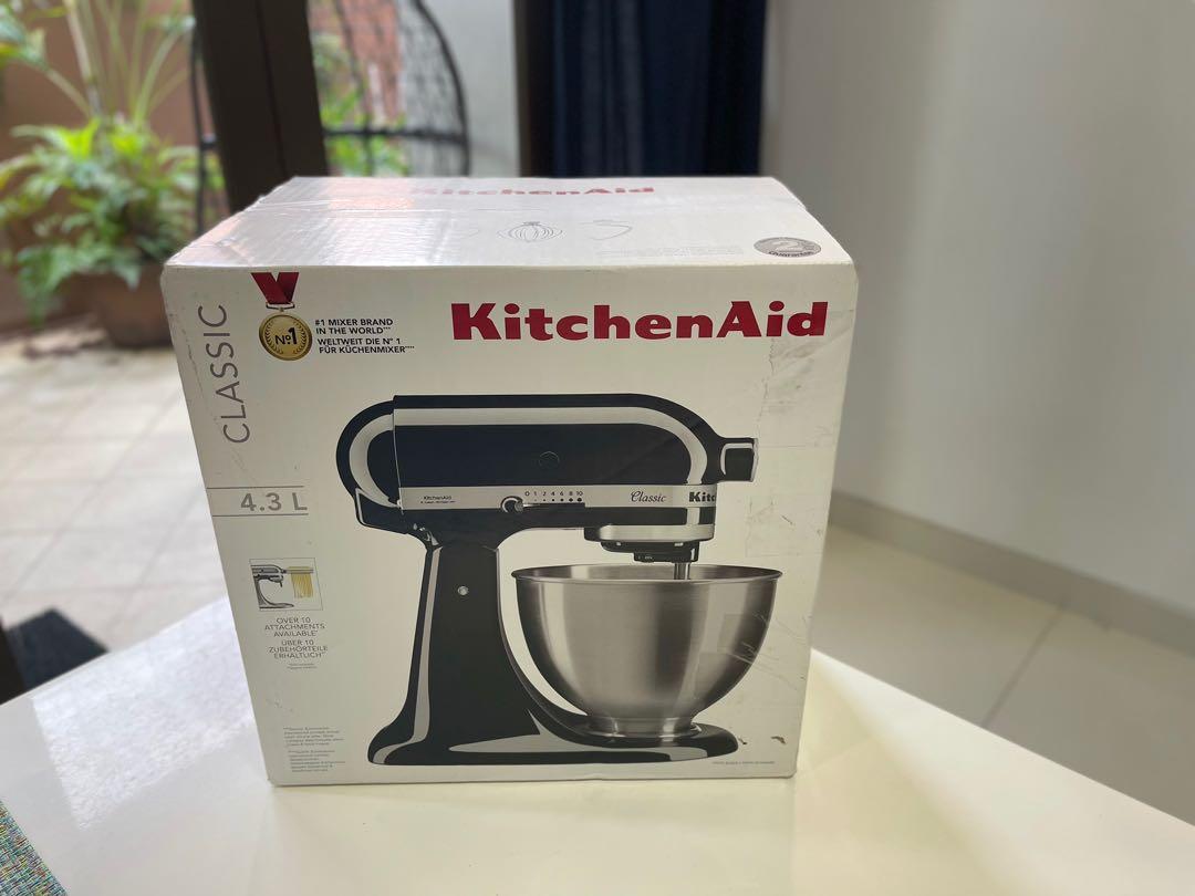 KitchenAid 4.3L K45SS Tilt Head Stand Mixer, TV & Home Appliances