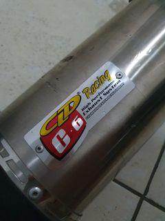 Knalpot cld racing c6 dtracker