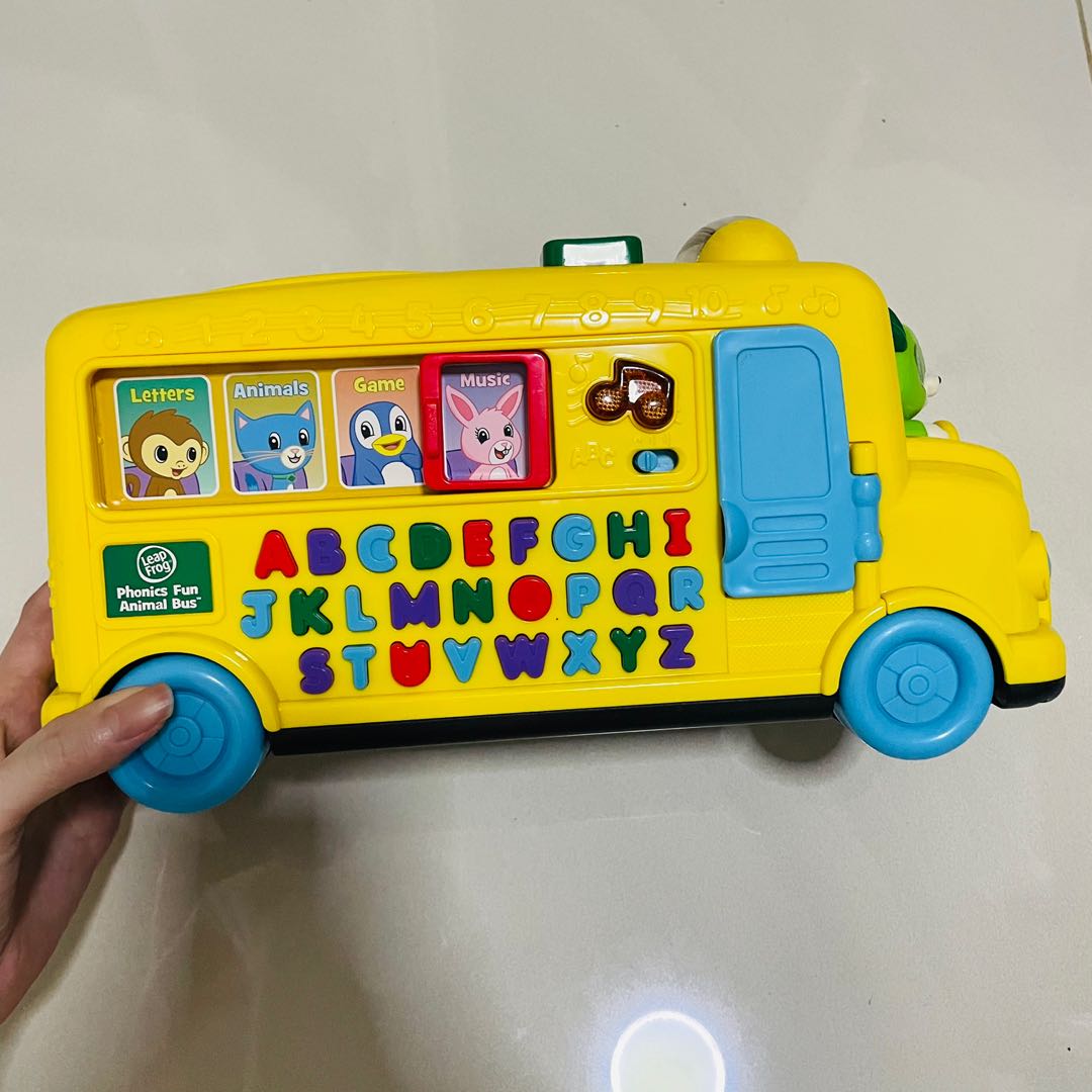 Leapfrog school 2025 bus alphabet