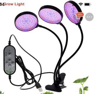 LED Grow light Plant Lamp 3 heads