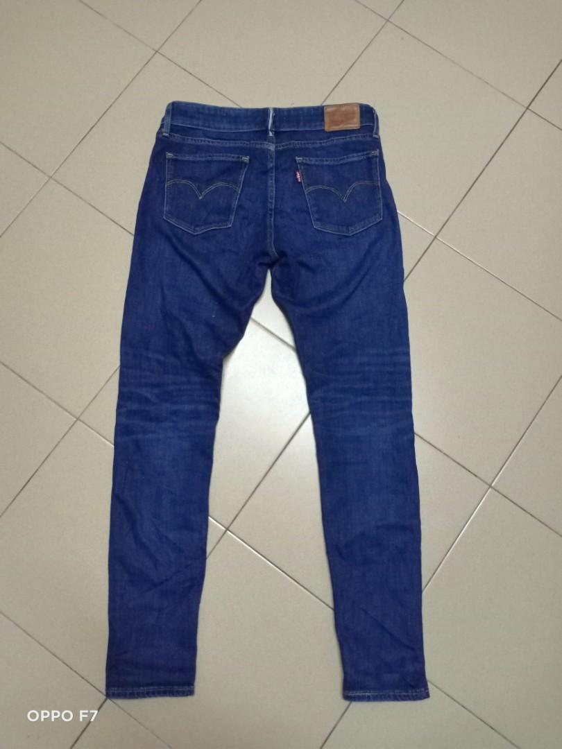 Levi's 711 cheap selvedge skinny jeans