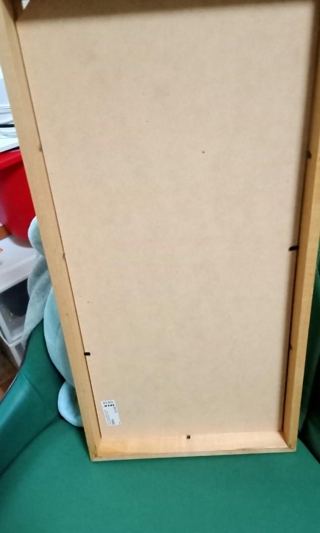 Light brown wooden frame, Furniture & Home Living, Home Decor, Frames