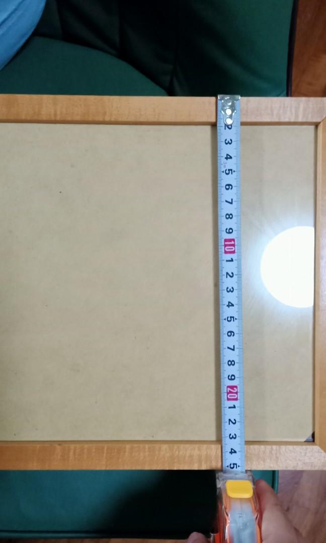 Light brown wooden frame, Furniture & Home Living, Home Decor, Frames