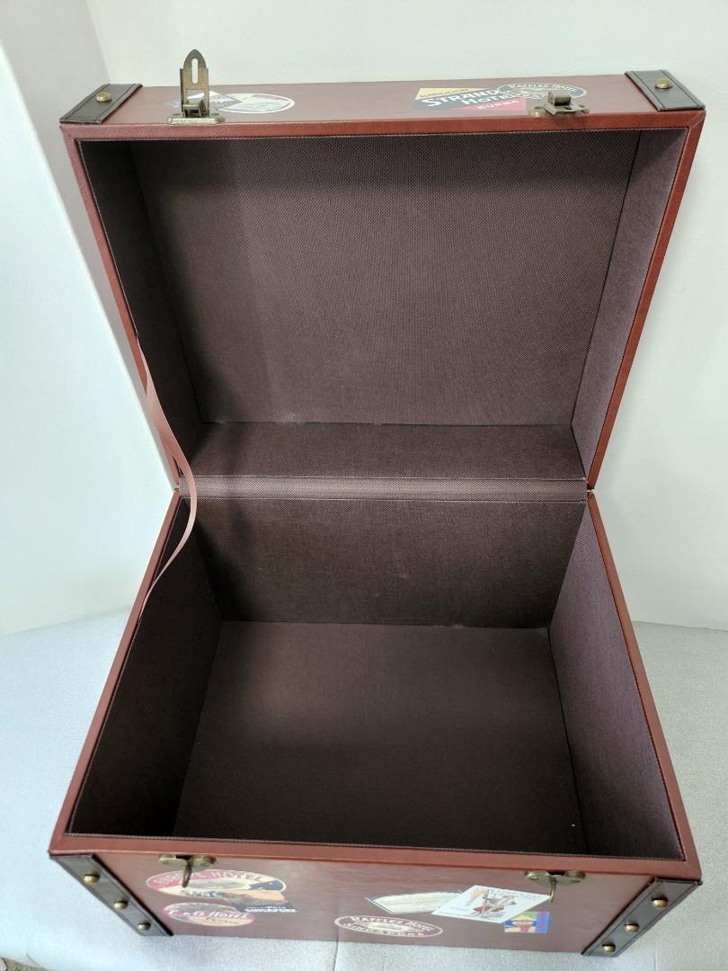 Treasure Chest Raffle LIMITED EDITION TREASURE CHEST Raffles Hotel (VINTAGE), Furniture ...