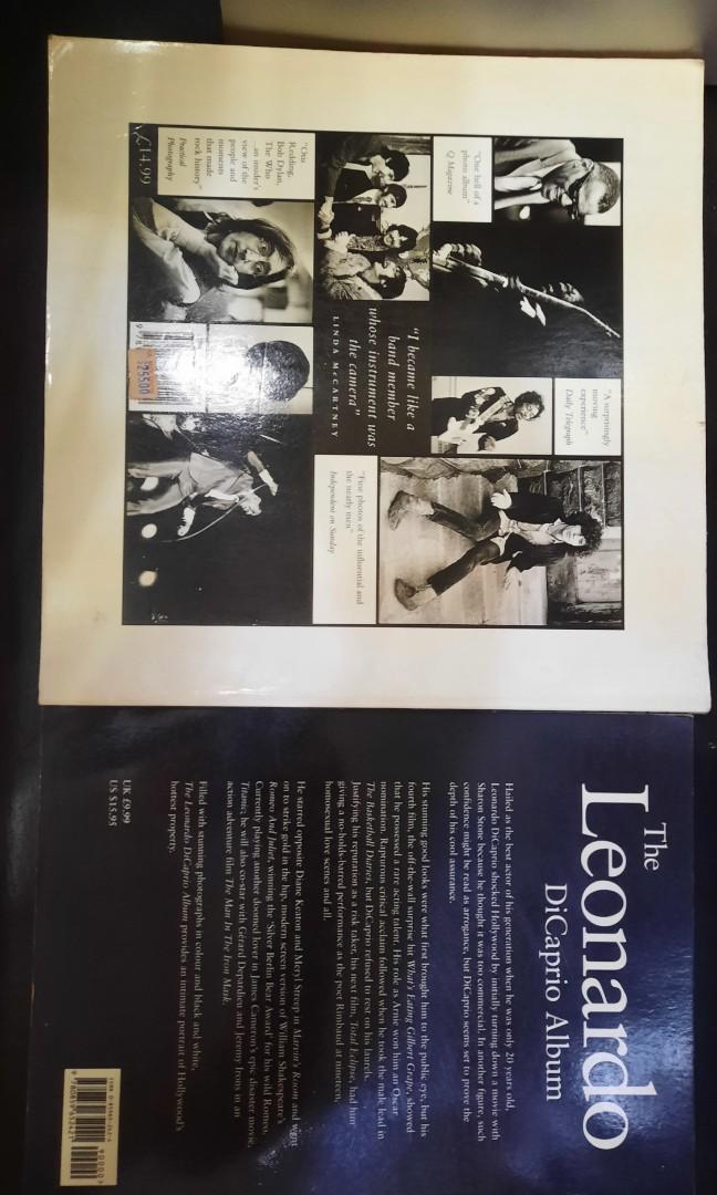 披頭四 狄卡比奧相簿Linda McCartney 1960s Leonardo DiCaprio Album, 興趣及遊戲, 收藏品及紀念品