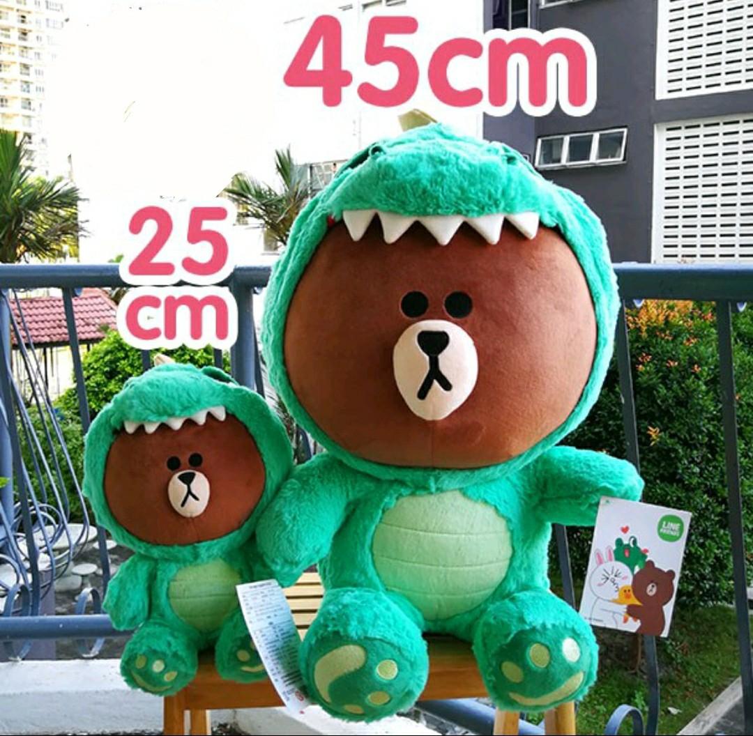 Line brown bear dinosaur sale