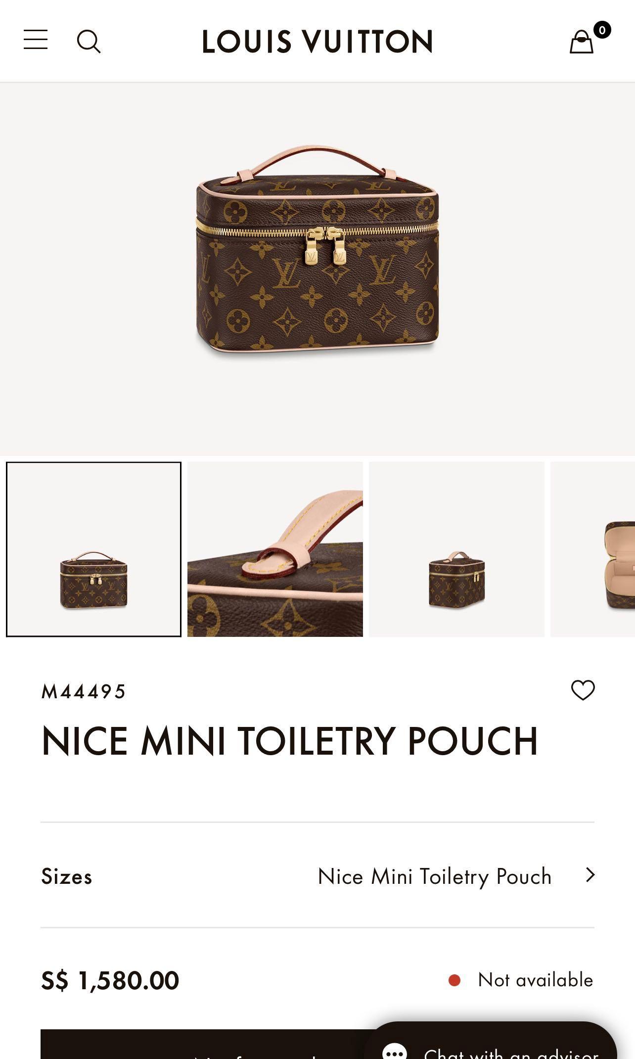 Comparison: Louis Vuitton Nice mini & Nice BB 