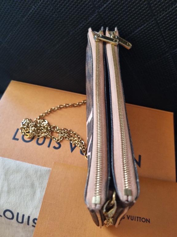 Authentic Louis Vuitton Empreinte Double Zip Pochette M63916 LV, Luxury,  Bags & Wallets on Carousell