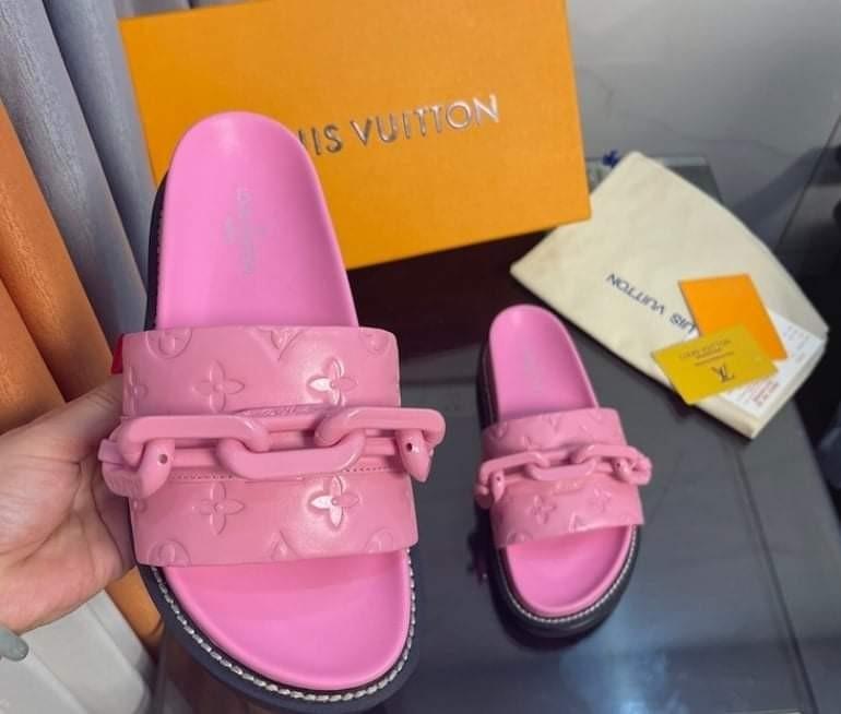 louis vuitton sandals review sunset comfort flat｜TikTok Search