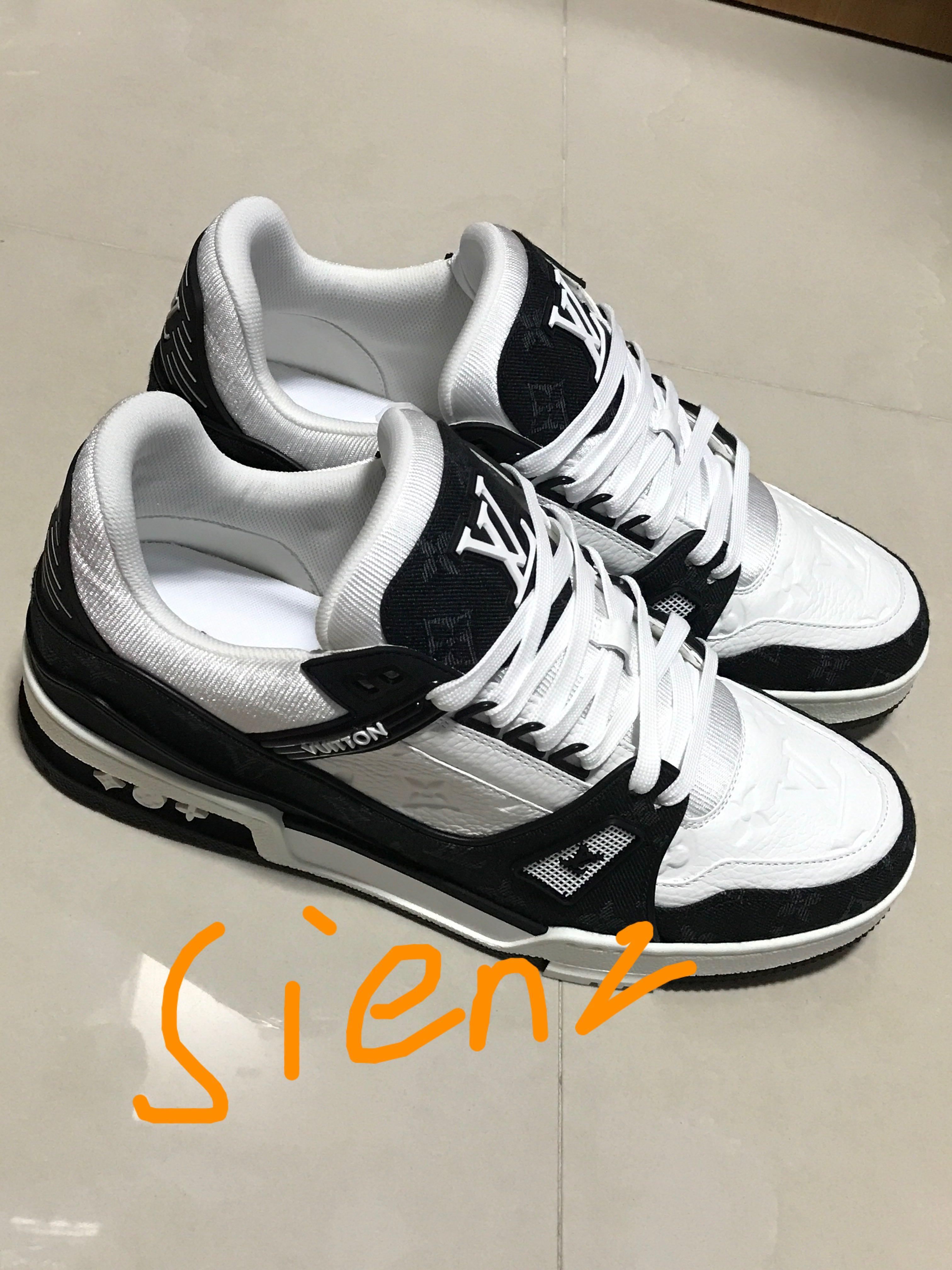 black and white lv trainers on feet｜TikTok Search
