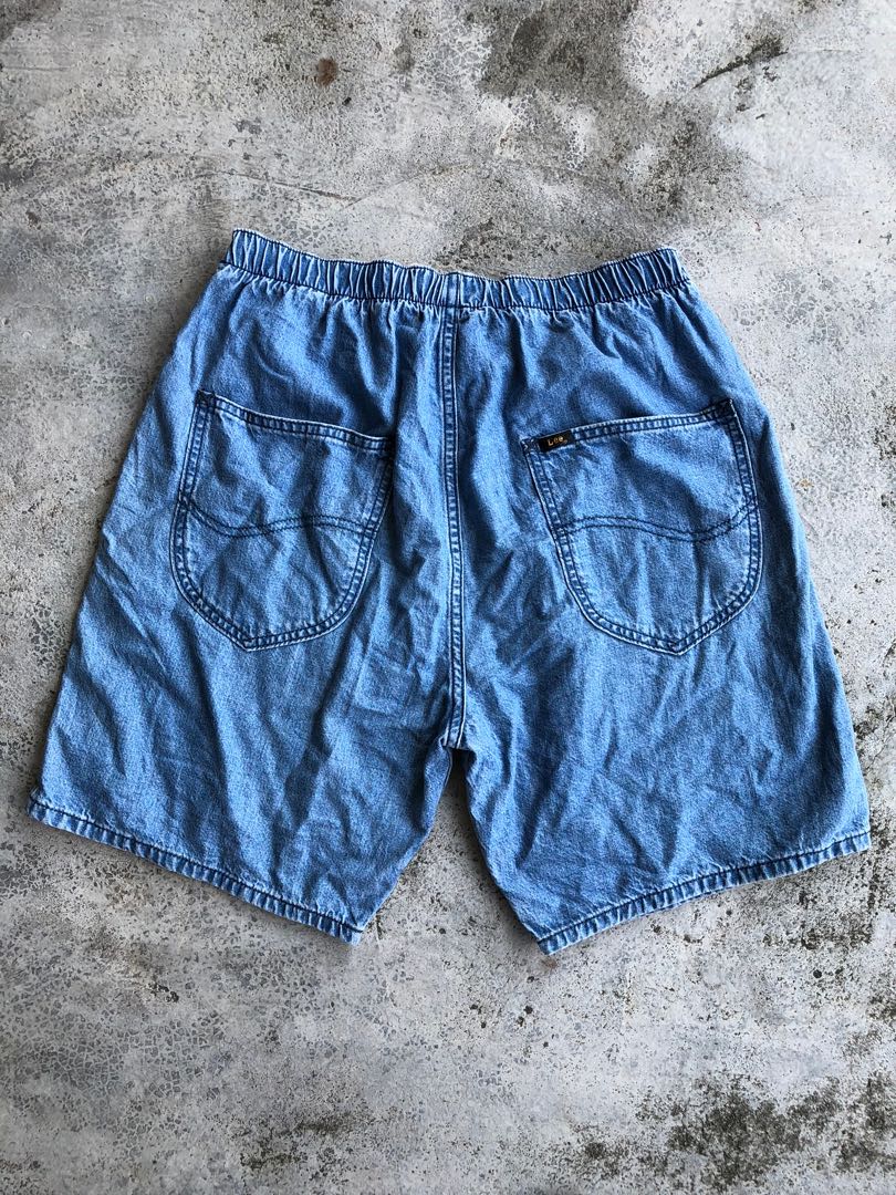 M) LEE denim shorts la pants, Men's 