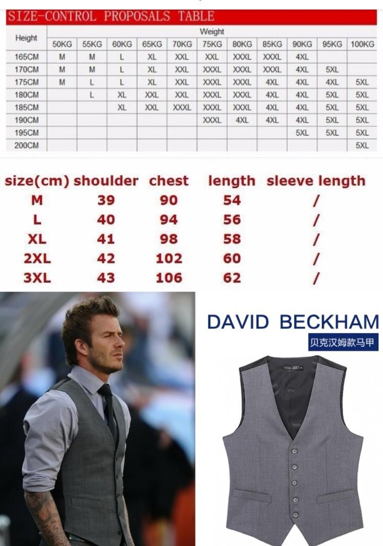 Men vest size sale