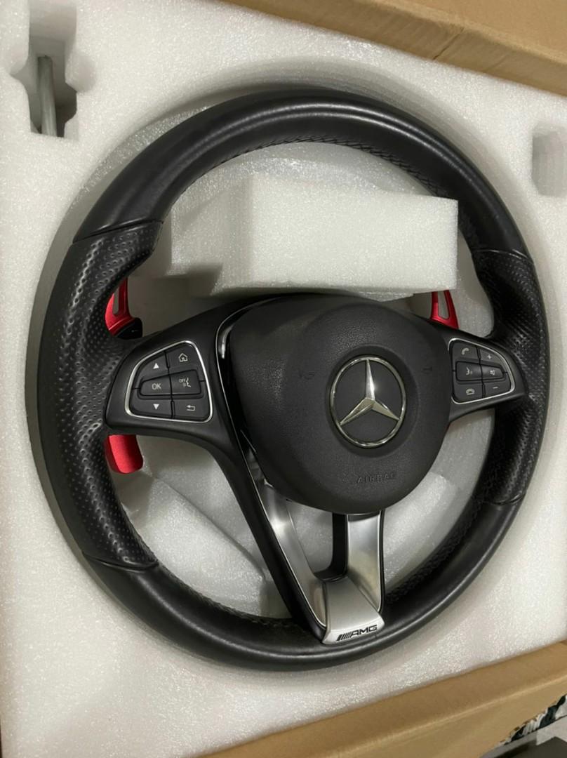 Mercedes Benz W205 steering wheel, Auto Accessories on Carousell